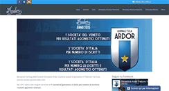 Desktop Screenshot of ginnasticaardorpadova.com